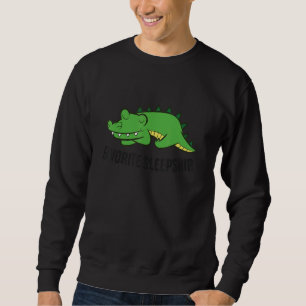 Alligator Favorite Sleep Alligator Pajama Sweatshirt