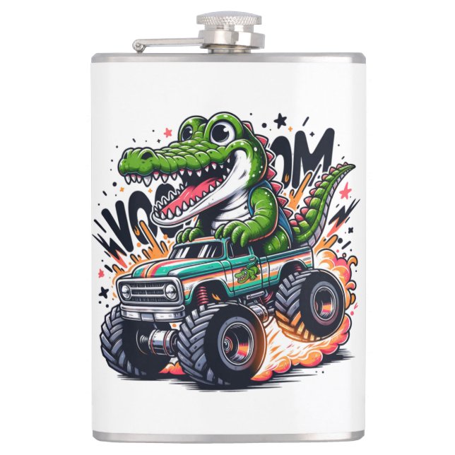 Alligator Flask (Front)