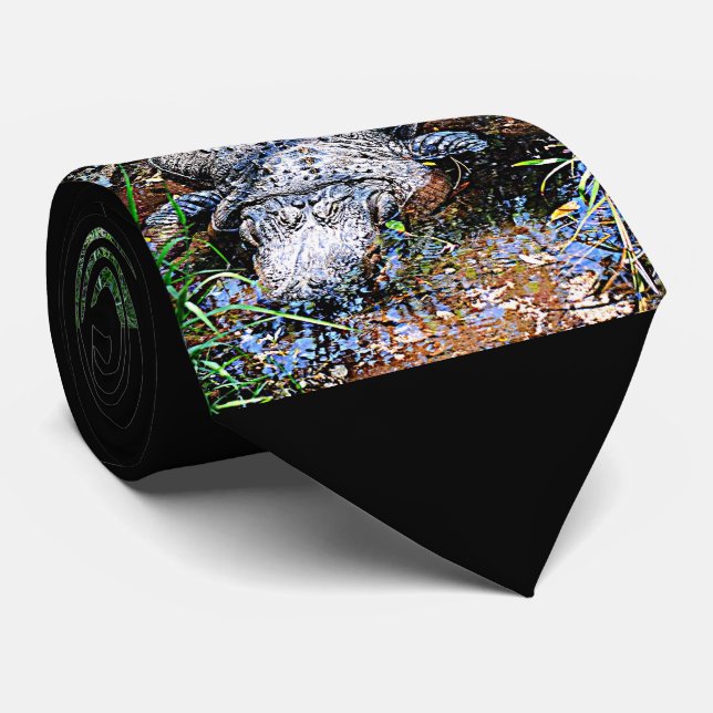 Alligator (Florida, Louisiana and Mississippi) Tie (Rolled)