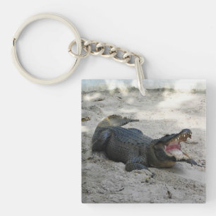 Alligator, Fort Lauderdale, Florida Keychain