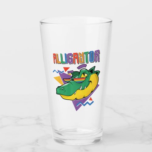 Alligator Gay Pride LGBT Alligaytor Premium  Glass