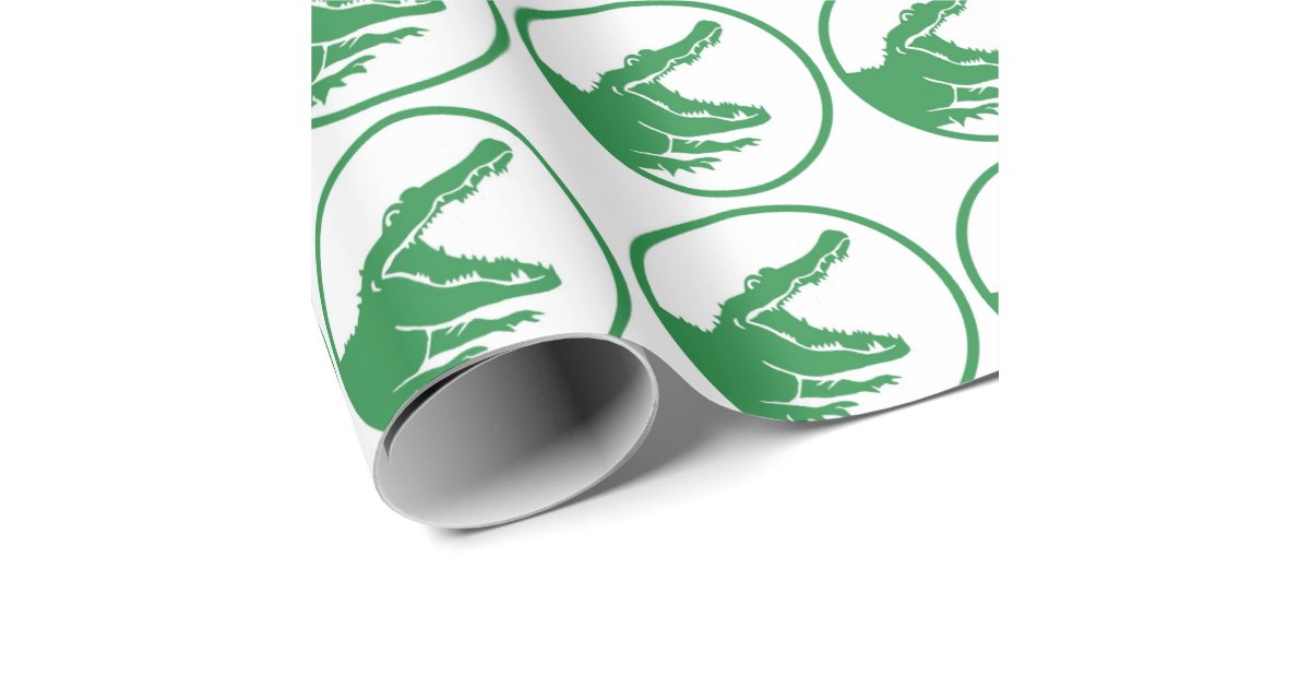 Alligator gift wrap Zazzle