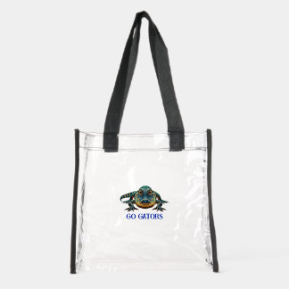 Alligator - Go Gators Clear Tote Bag
