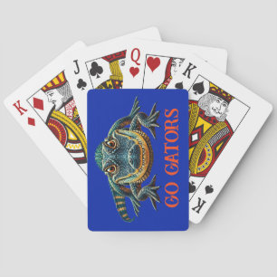 Alligator - Go Gators Poker Cards