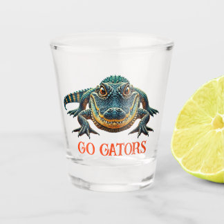 Alligator - Go Gators Shot Glass