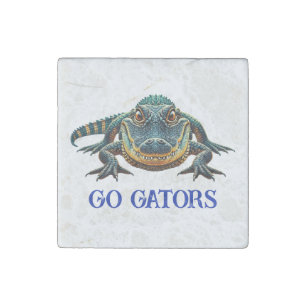 Alligator - Go Gators Stone Magnet