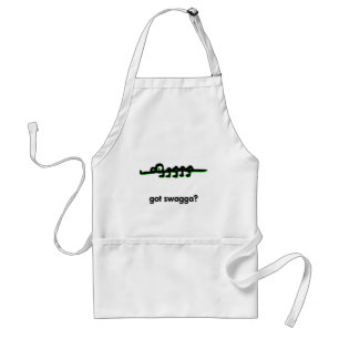 Alligator got swagga adult apron