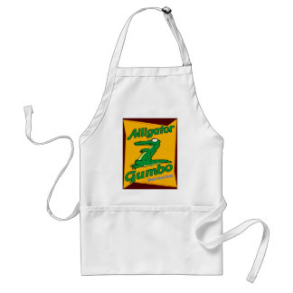 Alligator Gumbo Adult Apron