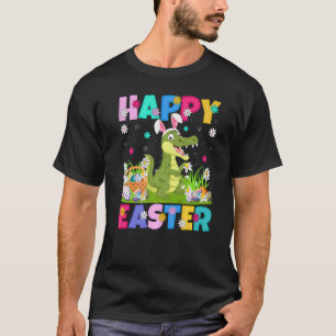 Alligator  Happy Easter Bunny Alligator Easter Sun T-Shirt