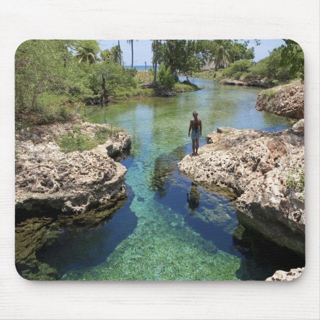 Alligator Hole, Black River Town, Jamaica Mouse Pad (Front)
