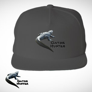 Alligator Hunter Everglades Photographic Snap Back Hat