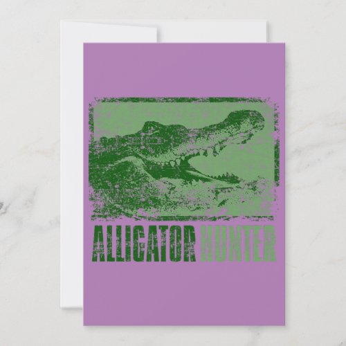 Alligator Hunter Outdoor Gator Hunting   Save The Date