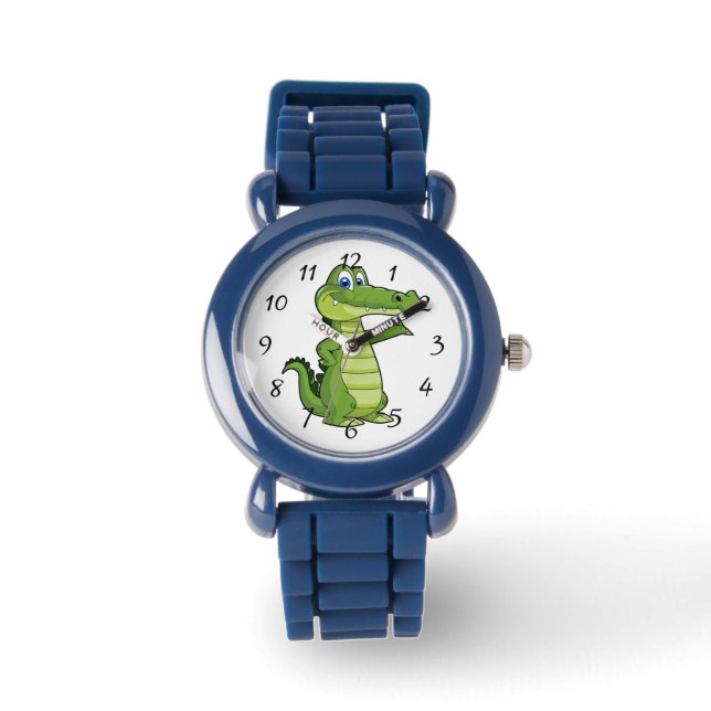 Alligator illustration watch (Front)