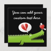 Alligator in Love (Front/Back)