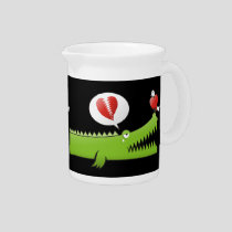 Alligator in Love Beverage Pitcher
