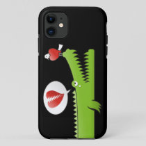 Alligator in Love iPhone 11 Case