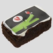 Alligator in Love Chocolate Brownie