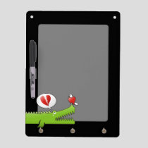 Alligator in Love Dry-Erase Board
