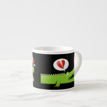 Alligator in Love Espresso Cup
