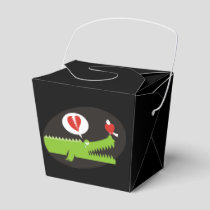Alligator in Love Favor Box