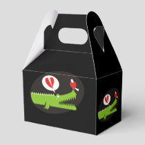 Alligator in Love Favor Box