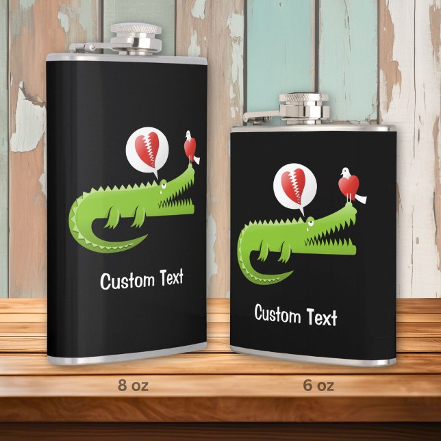 Alligator in Love Flask (Creator Uploaded)