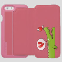 Alligator in Love iPhone 6/6s Wallet Case