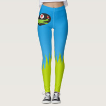 Alligator in Love Leggings