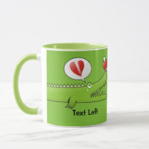 Alligator in Love Mug