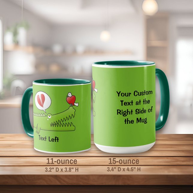 Alligator in Love Mug (Creator Uploaded)