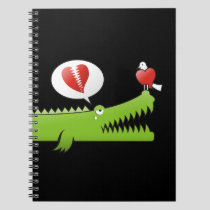 Alligator in Love Notebook