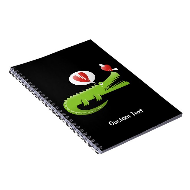 Alligator in Love Notebook (Right Side)