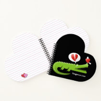 Alligator in Love Notebook