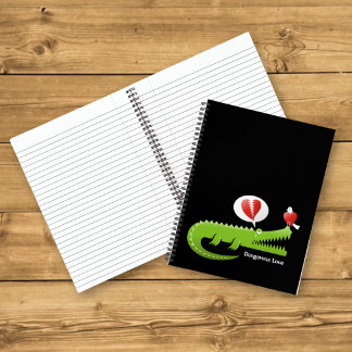 Alligator in Love Notebook