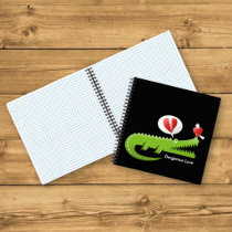 Alligator in Love Notebook