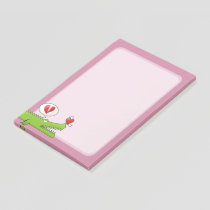 Alligator in Love Post-it Notes
