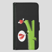 Alligator in Love Samsung Galaxy S5 Wallet Case