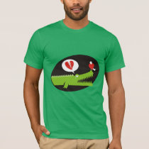 Alligator in Love T-Shirt
