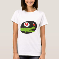 Alligator in Love T-Shirt