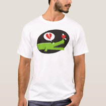 Alligator in Love T-Shirt