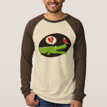 Alligator in Love T-Shirt