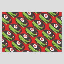 Alligator in Love Tissue Paper