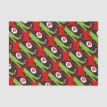 Alligator in Love Tissue Paper