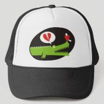 Alligator in Love Trucker Hat