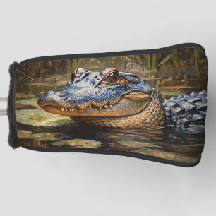 Alligator in the Everglades Wildlife Art Golf Head Cover