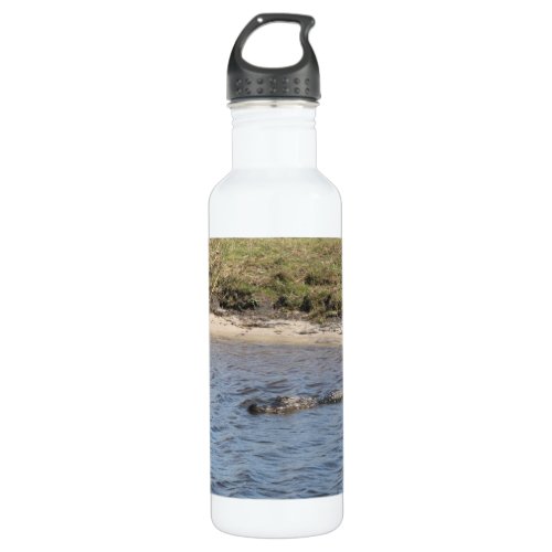 Alligator in the Water Liberty Bottle