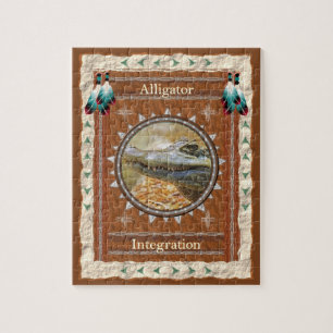 Alligator Integration Energy Jigsaw Puzzle