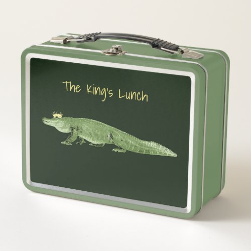 Alligator King Lunch Box