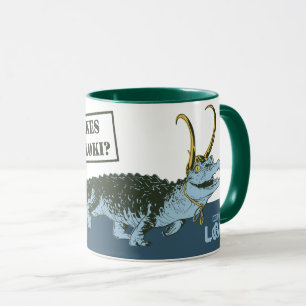 Alligator Loki Illustration Mug