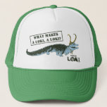 Alligator Loki Illustration Trucker Hat